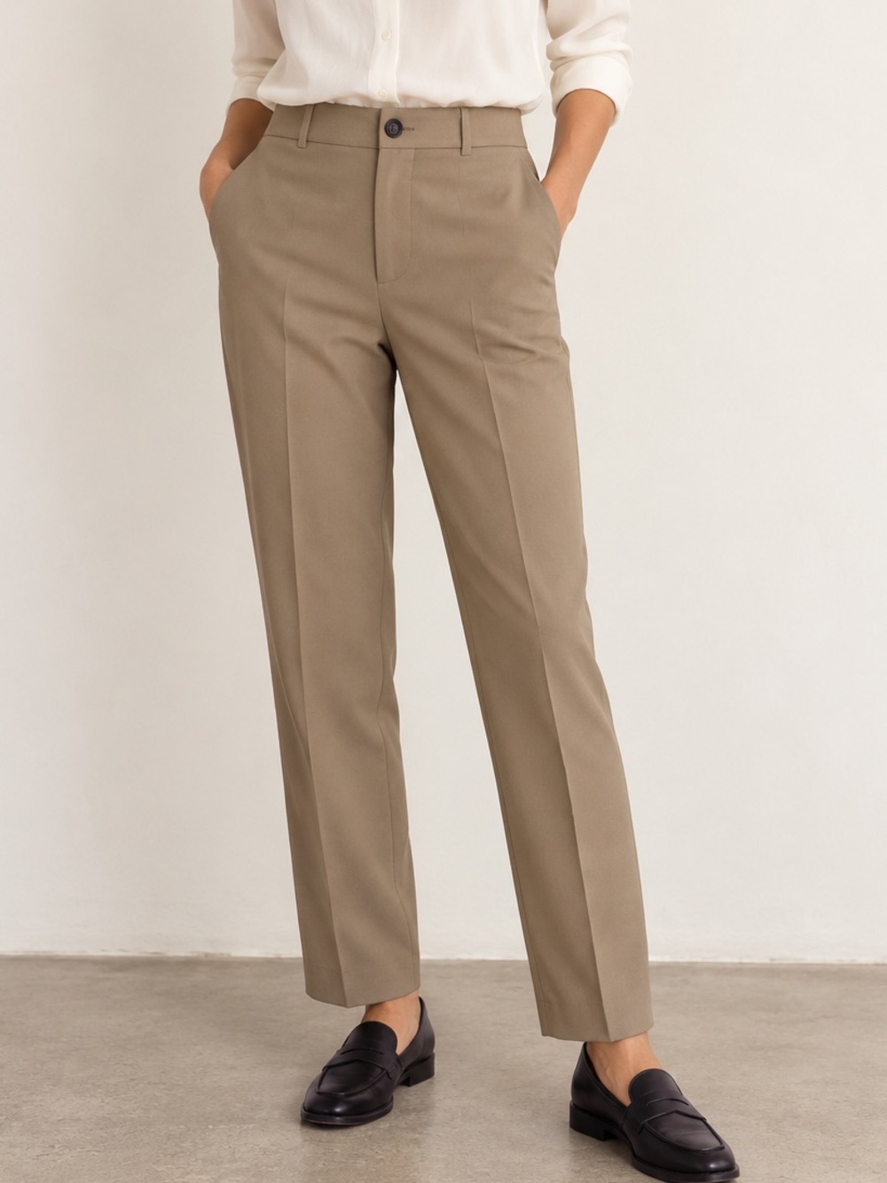 Sandro Paris Khaki Pants Women’s Sz. 42 (US 10)